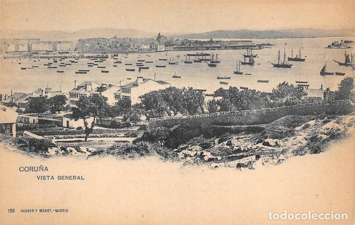 Postales: CORU&Ntilde;A.- VISTA GENERAL - Foto 1