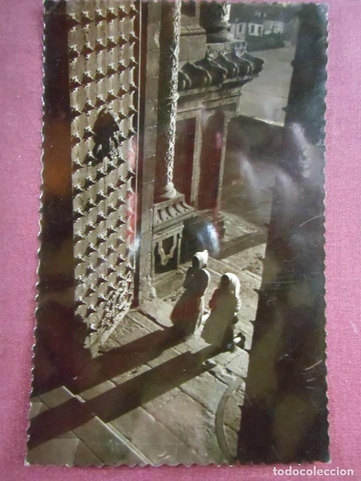 Postales: SANTIAGO DE COMPOSTELA.Postal circulada 1955,Ed. Garrabella . n&ordm; 58.
