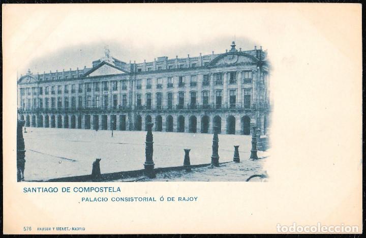 Cartoline: POSTALES - SANTIAGO DE COMPOSTELA. PALACIO CONSISTORIAL O DE RAJOY.