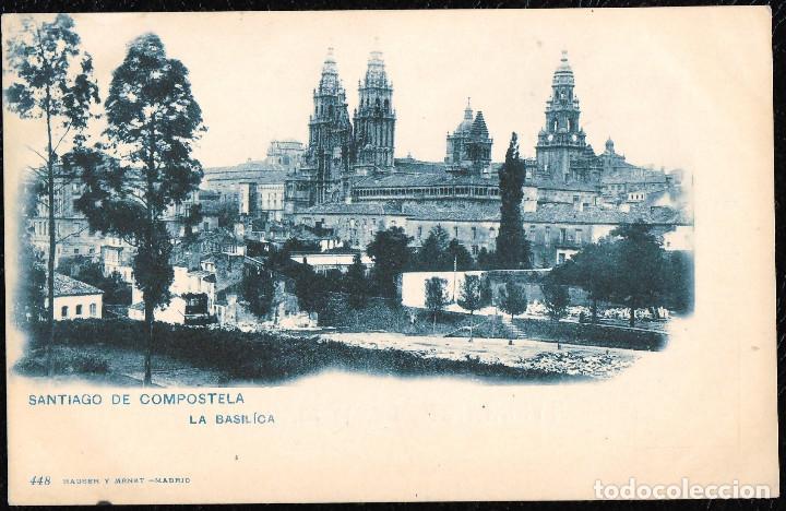 Cartoline: POSTALES - SANTIAGO DE COMPOSTELA. LA BAS&Iacute;LICA.
