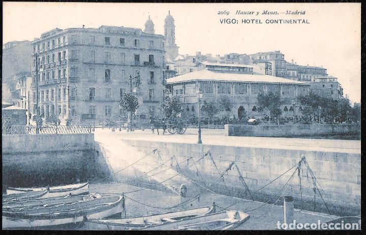 Postales: POSTALES - VIGO. HOTEL CONTINENTAL. - Foto 1