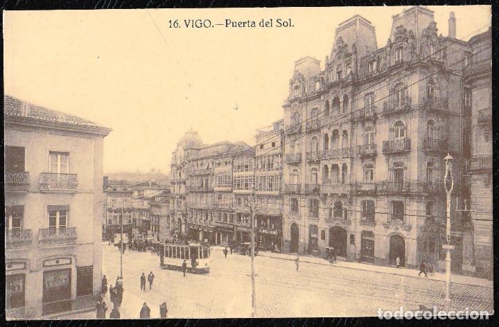 Postales: POSTALES - VIGO. PUERTA DEL SOL. - Foto 1