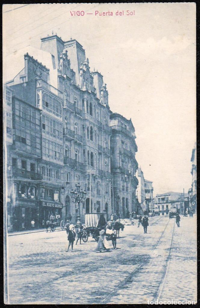 Postales: POSTALES - VIGO. PUERTA DEL SOL. - Foto 1