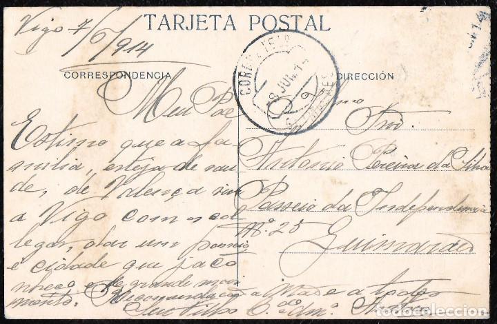 Postales: POSTALES - VIGO. PUERTA DEL SOL. - Foto 2
