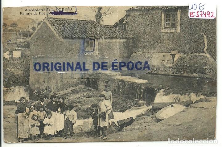 Cartoline: (PS-57492)ALREDEDORES DE LA CORU&Ntilde;A-PAISAJE DE PUENTE