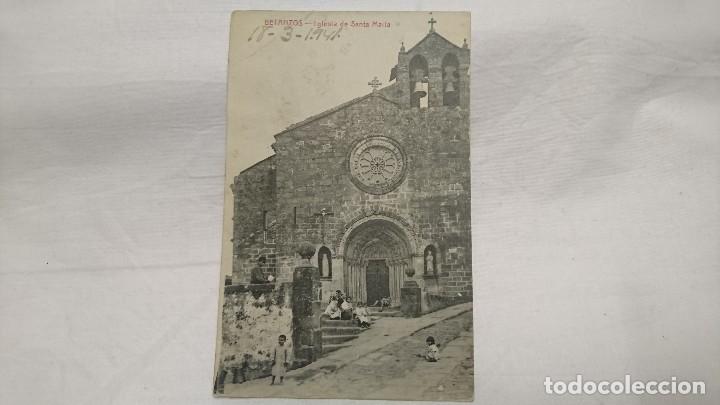Postales: ANTIGUA POSTAL BATANZOS - CORU&Ntilde;A, GALICIA