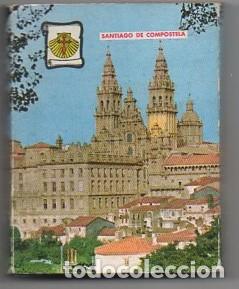 Postales: BLOC POSTAL. SANTIAGO DE COMPOSTELAS. 15 VISTAS 7x5,5 CM. FORMATO ACORDEON   P-BLOC-274