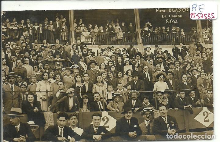 Cartoline: (PS-57535)POSTAL FOTOGRAFICA DE LA CORU&Ntilde;A-PLAZA DE TOROS.FOTO BLANCO