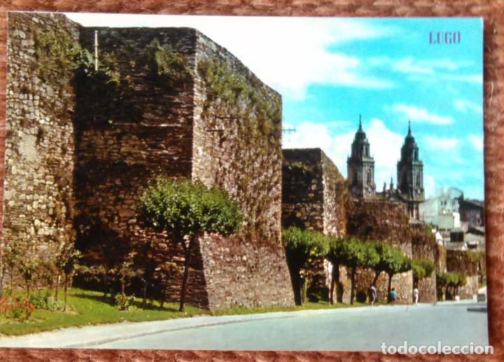 Postales: LUGO - MURALLA ROMANA - Foto 1