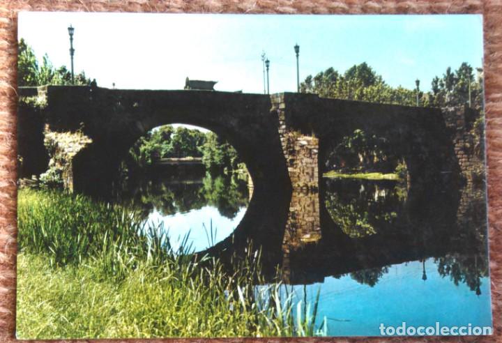 Postales: MONFORTE DE LEMOS - PUENTE ROMANO - Foto 1