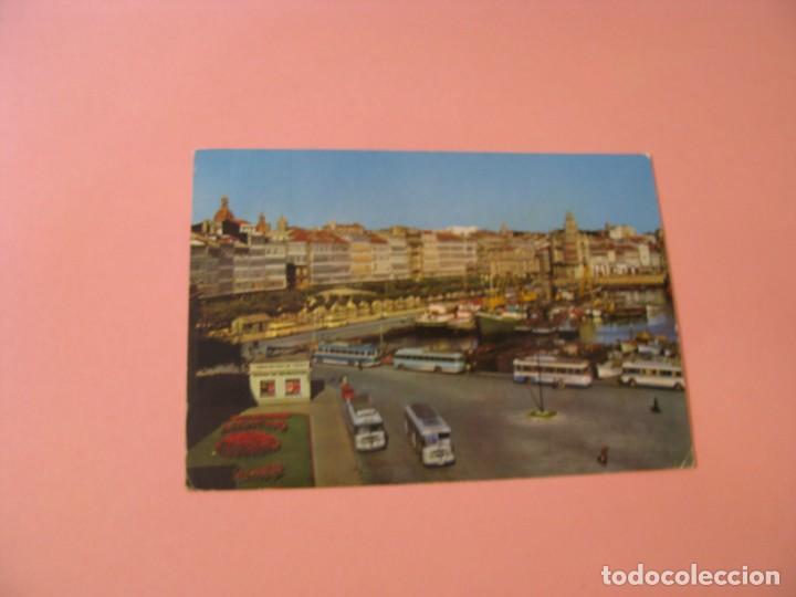 Postales: POSTAL DE LA CORU&Ntilde;A. ED. ARRIBAS. CIRCULADA. - Foto 1