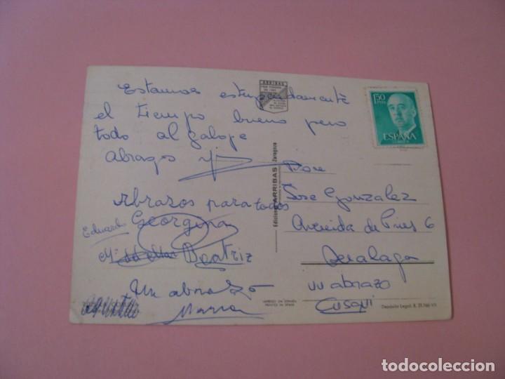Postales: POSTAL DE LA CORU&Ntilde;A. ED. ARRIBAS. CIRCULADA. - Foto 2