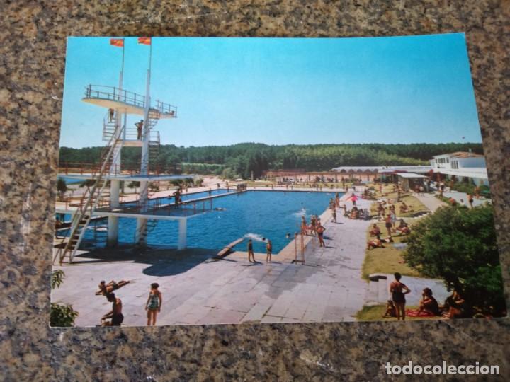 Postales: POSTAL -- LA TOJA PISCINA -- SIN USO --