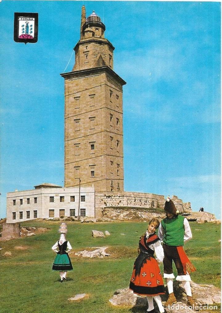 Postales: :::: PR240 - POSTAL - LA CORU&Ntilde;A - TORRE DE HERCULES - Foto 1