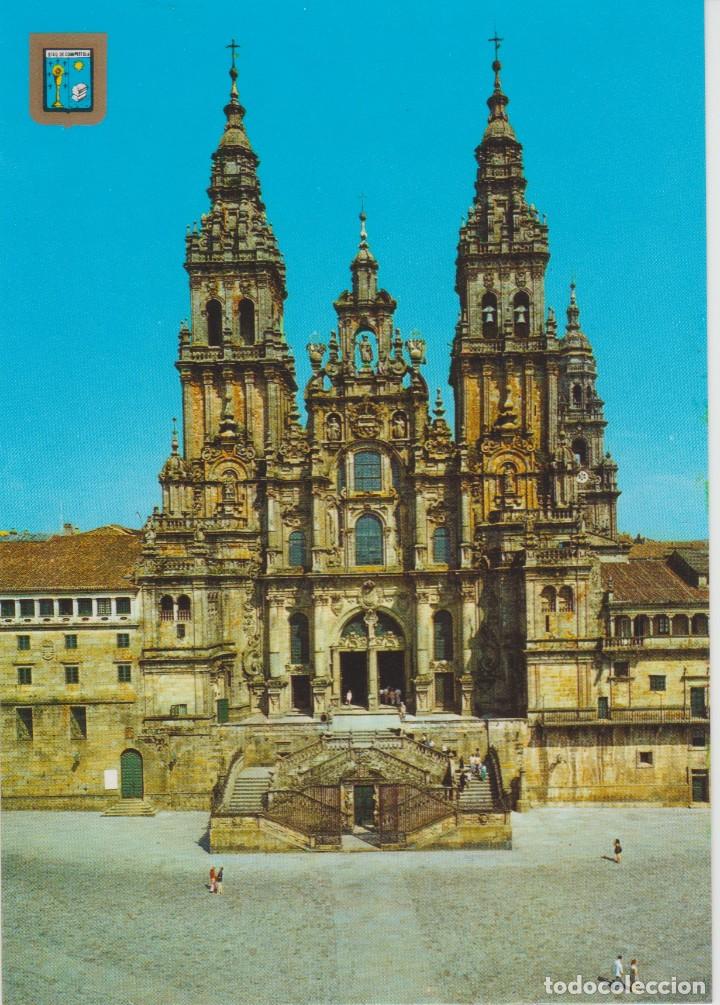 Postales: (7) SANTIAGO DE COMPOSTELA. FACHADA PRINCIPAL DE LA CATEDRAL ... SIN CIRCULAR