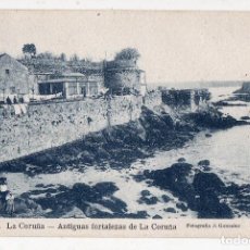 Postales: LA CORUÑA. ANTIGUAS FORTALEZAS. FRANQUEADA EN ABRIL DE 1905.