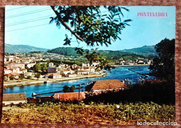 Postales: PONTEVEDRA - AVENIDA DEL URUGUAY - Foto 1