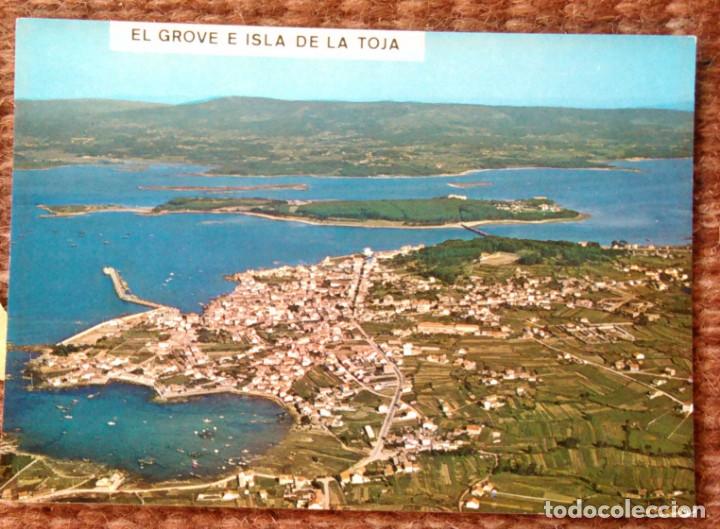Postales: EL GROVE E ISLA DE LA TOJA - Foto 1