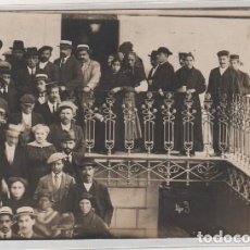 Cartoline: POSTAL FOTOGRÁFICA. BALNEARIO DE MONDARIZ 1916 CIRCULADA. INTERIOR DEL ESTABLECIMIENTO. 