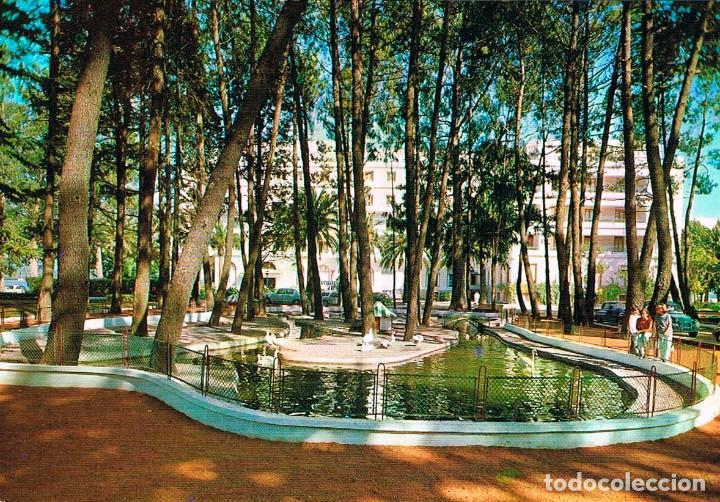 Postkarten: La Toja (Pontevedra), estanque de los cisnes, Editor: Alarde n&ordm; 7