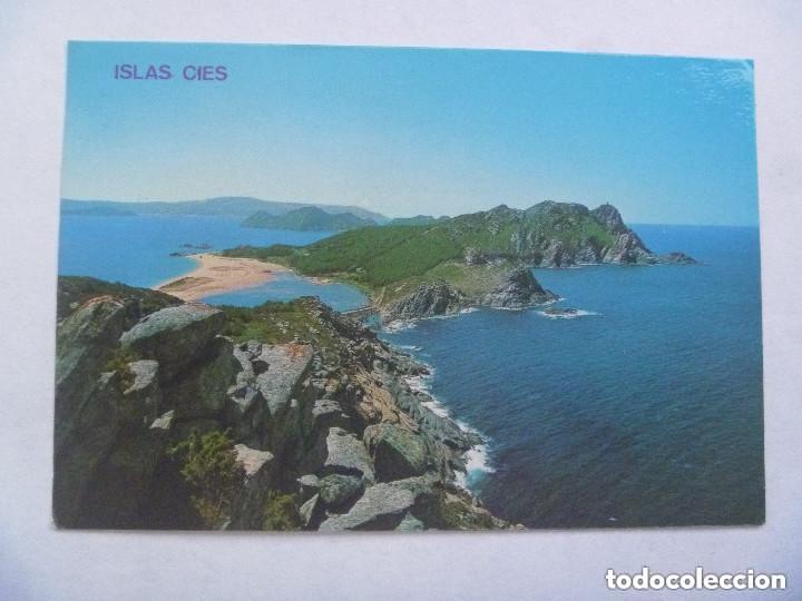 Postales: POSTAL DE VIGO :  ISLAS CIES - Foto 1