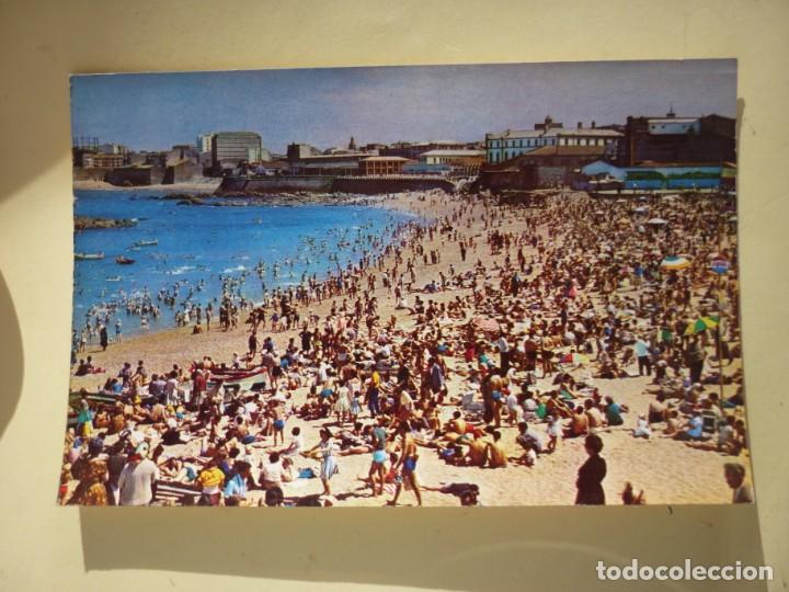 Postales: LA CORU&Ntilde;A, 4 PLAYA DE RIAZOR - Foto 1