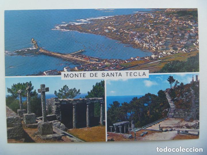 Postales: POSTAL DE LA GUARDIA: MONTE DE SANTA TECLA. - Foto 1