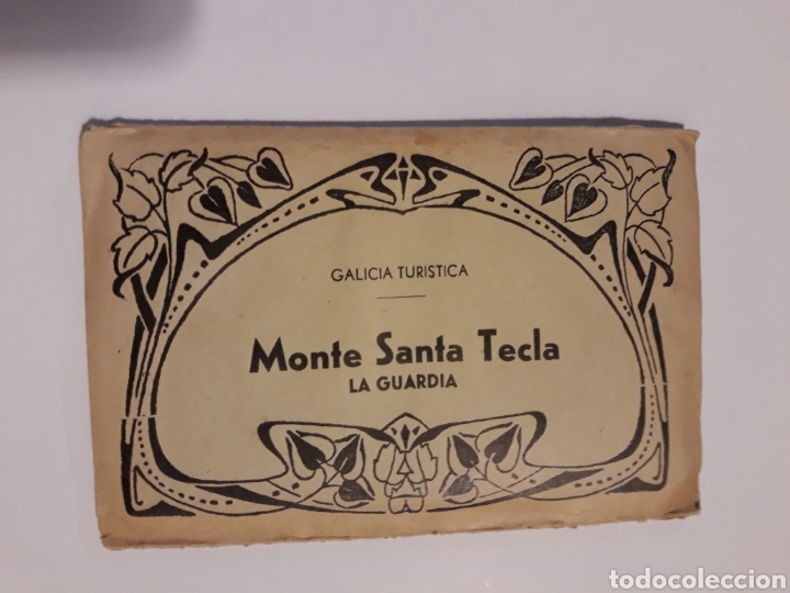 Postales: Libro &aacute;lbum acorde&oacute;n . 10 postales Monte Santa Tecla la guardia ediciones poligr&aacute;fica