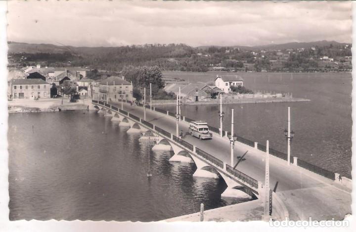 Postales: POSTAL DE PONTEVEDRA -PUENTE DEL BURGO. - Foto 1