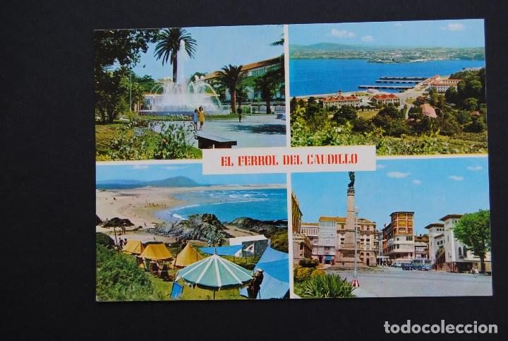 Postales: Tarjeta postal El Ferrol del caudillo - Foto 1