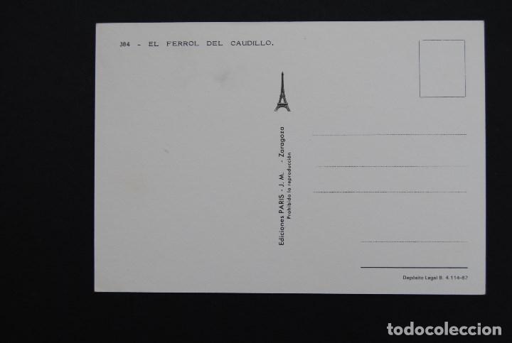 Postales: Tarjeta postal El Ferrol del caudillo - Foto 2