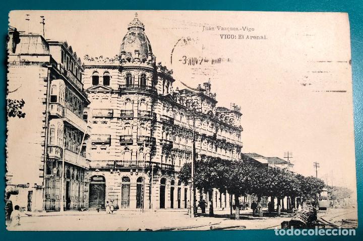 Postales: POSTAL DE VIGO EL ARENAL, - Foto 1