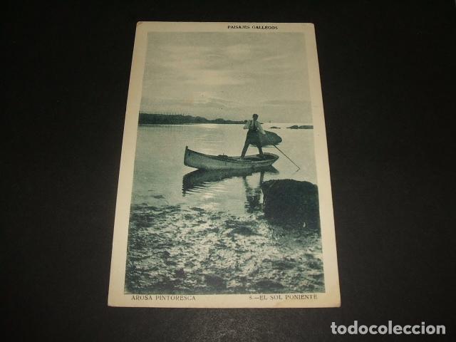 Postales: AROSA PONTEVEDRA EL SOL PONIENTE - Foto 1