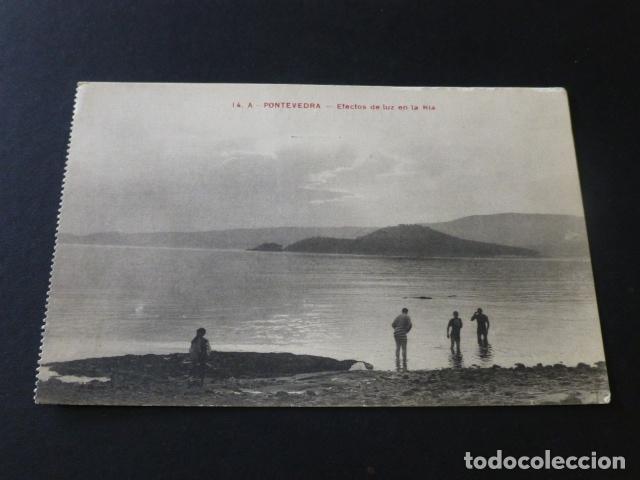 Postales: PONTEVEDRA EFECTOS DE LUZ EN LA RIA - Foto 1