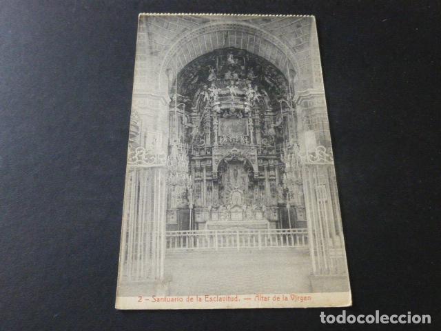 Postales: PADRON LA CORU&Ntilde;A ALTAR DE LA VIRGEN - Foto 1
