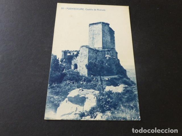 Postales: PUENTEDEUME LA CORU&Ntilde;A CASTILLO DE ANDRADE - Foto 1