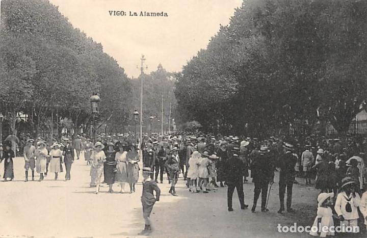 Postales: VIGO.- LA ALAMEDA - Foto 1