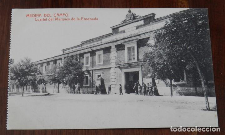 Cartoline: POSTAL DE MEDINA DEL CAMPO, CUARTEL DEL MARQUES DE LA ENSENADA, ED. THOMAS, PAPELERIA RICARDO SENDIN