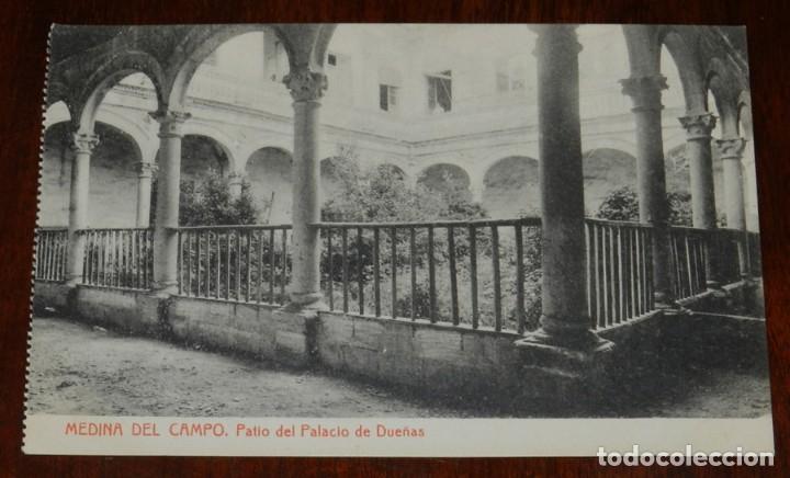 Postais: POSTAL DE MEDINA DEL CAMPO, PATIO DEL PALACIO DE DUE&Ntilde;AS, ED. THOMAS, PAPELERIA RICARDO SENDINO, NO C