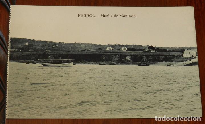 Postkarten: POSTAL DE FERROL, MUELLE DE MANI&Ntilde;OS, ED. HUECOGRABADO ARTISTICA ESPA&Ntilde;OLA, NO CIRCULADA.