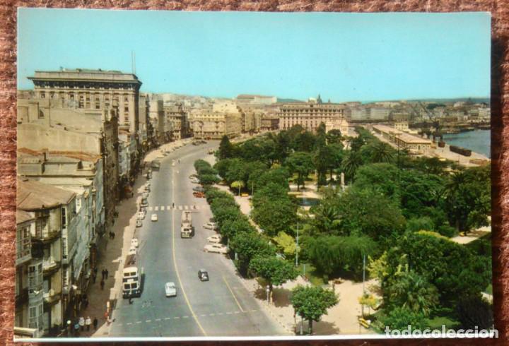 Postales: LA CORU&Ntilde;A - PASEO DE LOS CANTONES - Foto 1