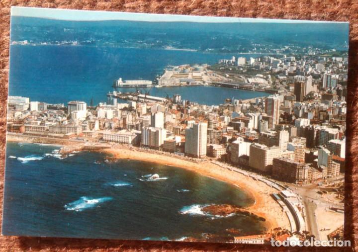 Postales: LA CORU&Ntilde;A - VISTA AEREA - Foto 1