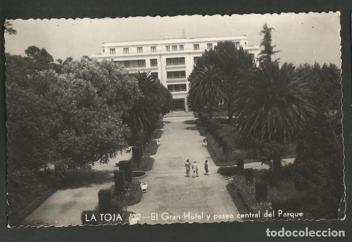 Postales: LA TOJA-EL GRAN HOTEL Y PASEO CENTRAL DEL PARQUE-22-ED. POLIGRAFICA-POSTAL ANTIGUA-(55.919)