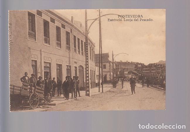Postkarten: ESTRIVELA (PONTEVEDRA).- LONJA DE PESCADO