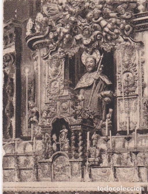 Postales: Postal original. D&eacute;cada 30. Coru&ntilde;a. Santiago de Compostela. Santiago Apostol en la Catedral. n&ordm; 146
