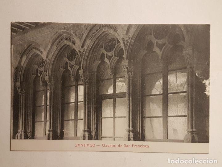 Postales: SANTIAGO, CLAUSTRO DE SAN FRANCISCO - Foto 1