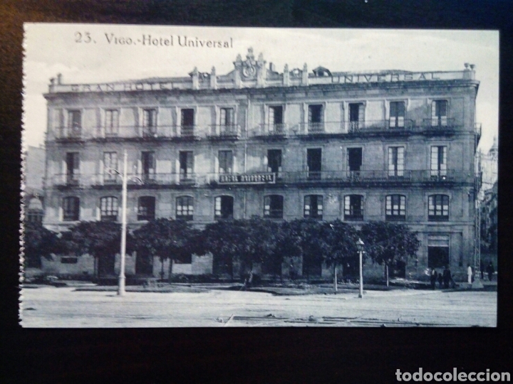 Postales: Postal de Vigo. Hotel Universal. - Foto 1