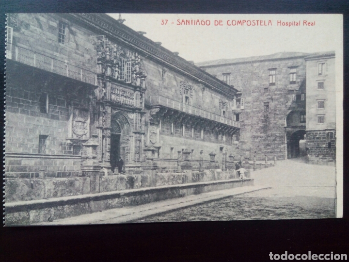 Postales: Postal de Santiago de Compostela. Hospital Real.