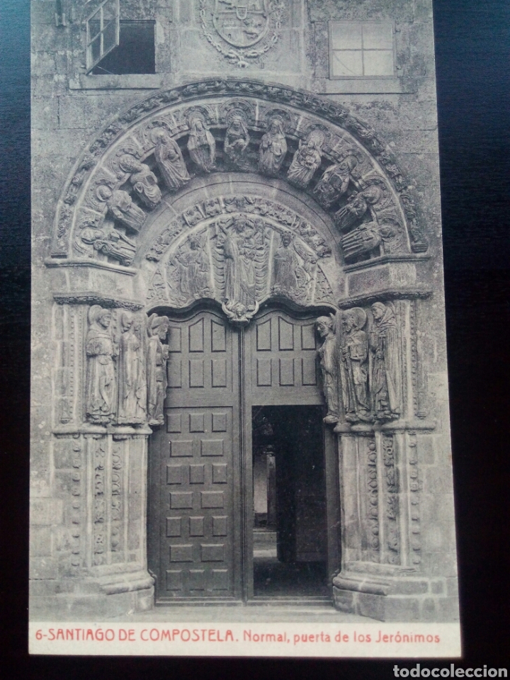 Postales: Postal de Santiago de Compostela. Normal. Puerta de los Jer&oacute;nimos.