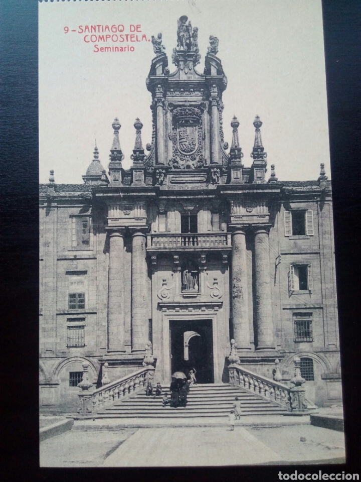 Postales: Postal de Santiago de Compostela. Seminario.